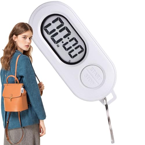 Stop Watch Timer – Keychain Countdown Clock, Mini Sports Timer