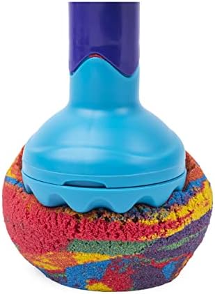 Kinetic Sand, Rainbow Mix Set with 3 Colours of Kinetic Sand (382g) and 6 Tools, for Kids Aged 3 and Up