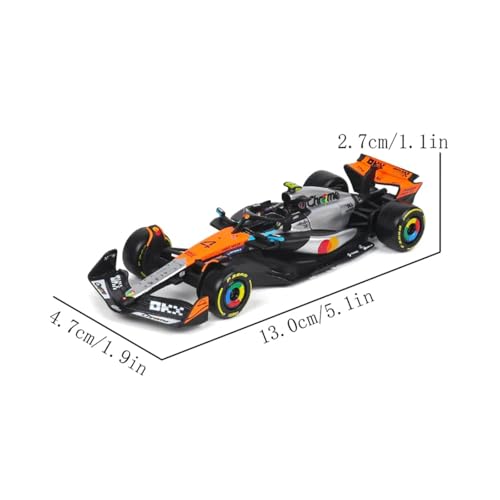 Modelo a escala 1:43 MCL39#4 F1 British GP Silverstone miniatura 4