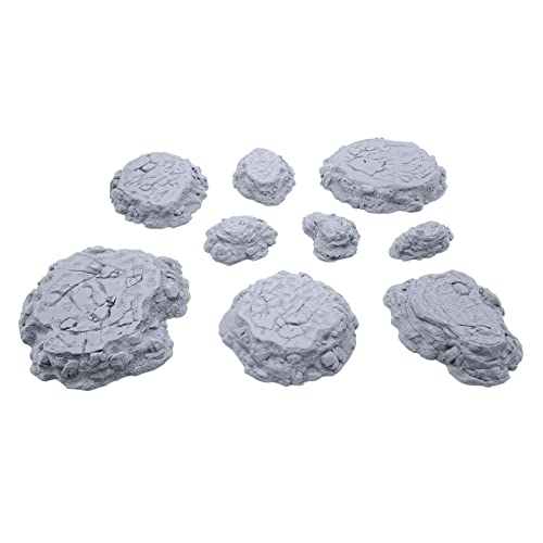 Modular Hills Printable Scenery for D&D, Wargaming, RPGs