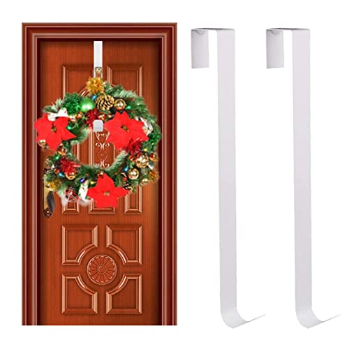 Weihnachtskranz Aufhänger - 6 Stück Metall Haken Für Türdekoration