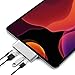 Produktbild SATECHI USB-C Pro Hub Mobile, mit USB-C PD Ladefunktion, 4K HDMI, USB 3.0 & 3,5 mm Kopfhöreranschluss, kompatibel mit iPad Pro 2018, Microsoft Surface Go & mehr (Silber)