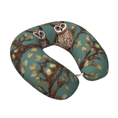 Almohada cervical de espuma viscoelástica para viaje miniatura 2