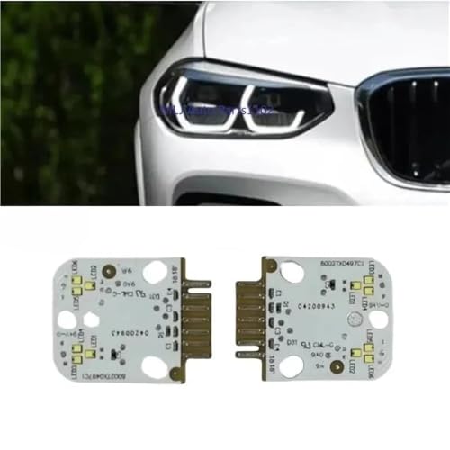 Módulo de placa de luces diurnas DRL blancas para BMW X3 G01 y X4 2019 2