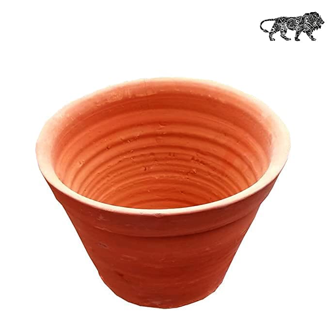 EcoFriendly 8 inch Planters and Hand Made Terracotta Flower Clay Pots