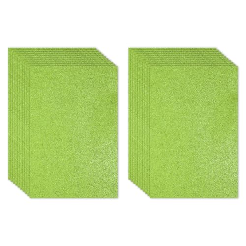 Feuille de Mousse Pailletée EVA pour Projets d'Artisanat DIY et Activités Manuelles en Famille