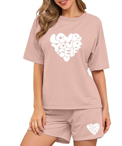 Image of SHODOX Womens Cotton Blend Printed Tshirt and Short Co-ords Set (Pack of 1)