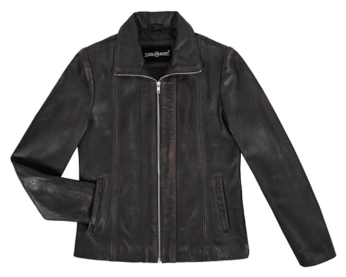 Veste en cuir pour femmes résolvant le manque de style décontracté