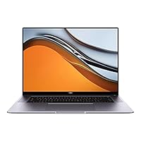 HUAWEI MateBook 16,AMD Ryzen 5 5600H, 16GB RAM, 512GB NVMe PCIe SSD,,16" Laptop,2.5K FullView Display,Schlankes Metallgehäuse, Fingerabdrucksensor,Free Upgrade to Windows 11,Low Blue Light,QWERTZ,Grau
