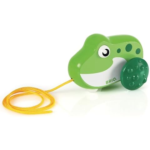 BRIO Pull-Along Frog for Early Walkers Cover