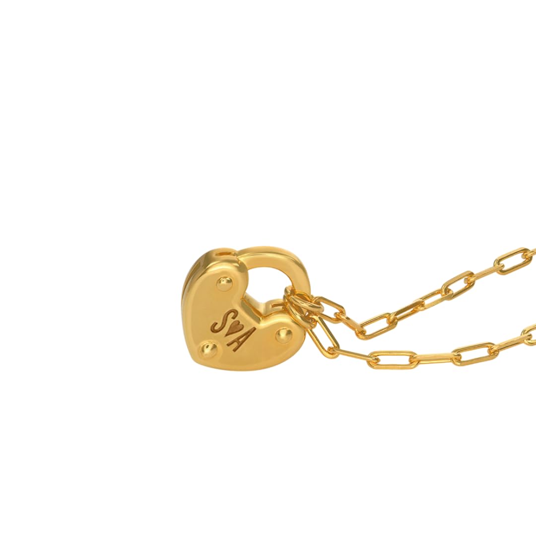 Oak & Luna Lock Necklace