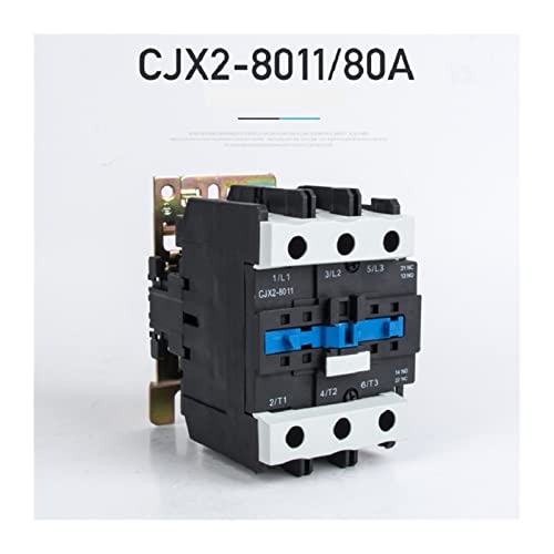 Contacteur electromagnetique triphase 80A bobine 110V type CJX2 8011