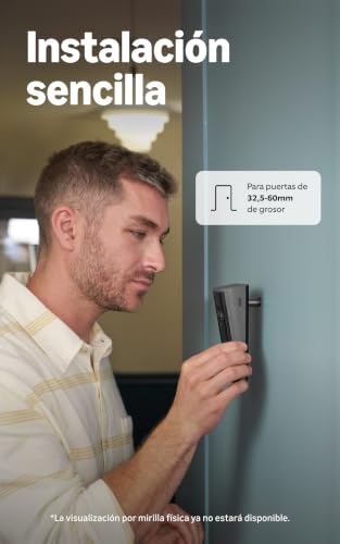 Miniatura 2 de Ring Peephole Camera 2k Última Gen. , Puerta De 32,5-60 Mm De Grosor, Videotimbre Inalámbrico Con Instalación Por Cuenta Propia Y Fácil Para Inquilinos, Sustituye La Mirilla Actual, Zoom 6x