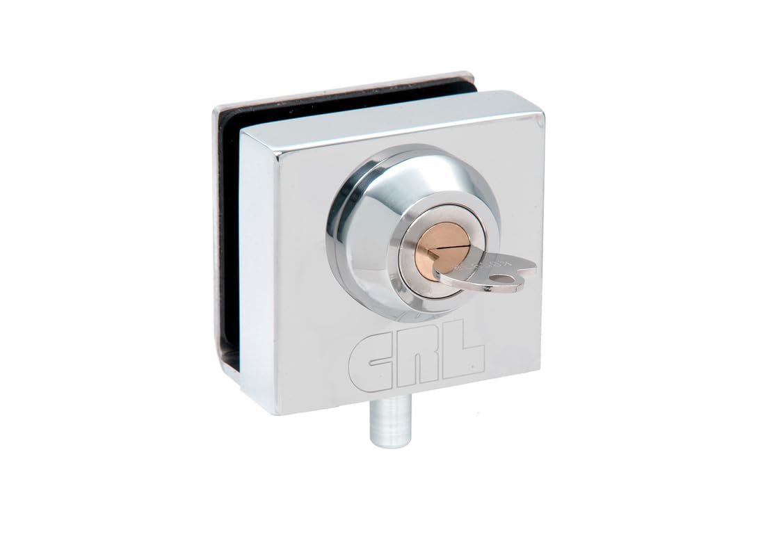 C.R. LAURENCE 03P12 CRL Polished Stainless Deluxe Slip-On Lock for