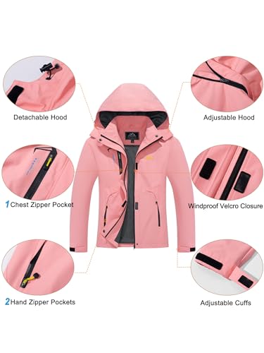 Outdoor-Jacken für Damen von MAGCOMSEN – Leichte Softshelljacke