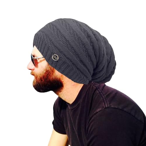 Image of 2023 Winter Beanie Hats Woolen Winter Beanie Cap for Men || 100% Woolen Boys Stylish Cap Woolen Cozy Cap for Men Warm Knit Hat Warmer Hat for Men Women Hat Solid Color Simple Woolen Hat Drop