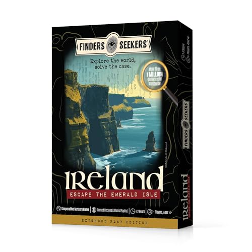 Mystery Game for Adults Ireland Escape the Emerald Isle Detective Puzzle