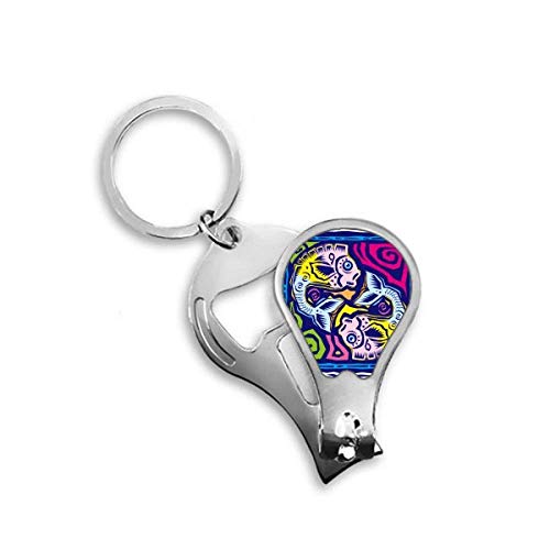Coupe-ongles Poissons motif mexicain pour votre routine beauté quotidienne
