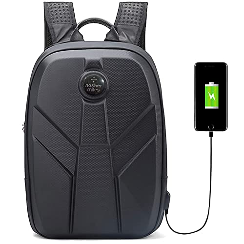 Nasher Miles Black Etna Laptop Backpack 24 L