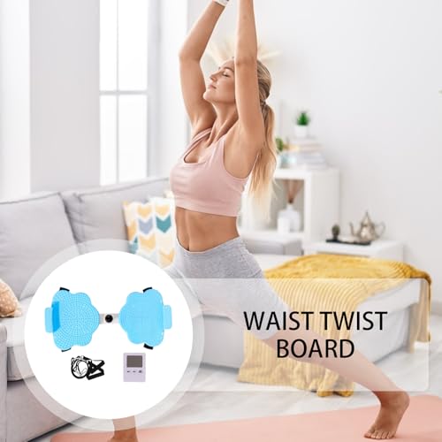 Cinturón de fitness ajustable en el twist abdominal para mujer vientre plano portátil 3
