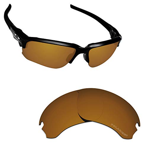 Image of Alphax Polarized Replacement Lenses for Oakley Si Speed Jacket OO9228 Sunglasses - Glare Reduction | Precision Cutting