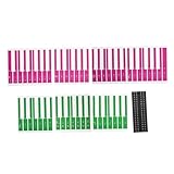LOLIPPYY Piano Keyboard Sticker Farbige Klaviertastatur Aufkleber Wasserfest Wiederverwendbar Geeignet für Tasten für Anfänger zum Klavierlernen und Notenmerken