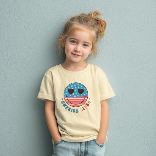 Image of Boys Constitution Day 250 Anniversary USA Shirt Independence Shirt 3-8T | for Kids Boys Girls Toddlers 3T-8T, 4th of July Dinos Flag Patriotic Tee, Independence Day