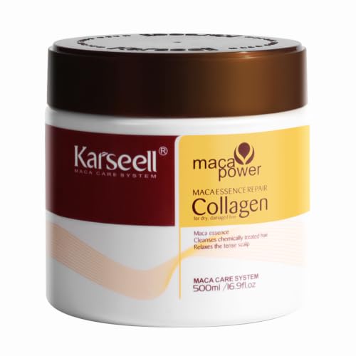 Karseell Collagen Hair Treatment Deep Repair Conditioning Argan O...
