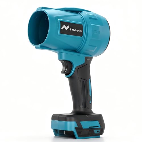 MidingChai Souffleur Batterie Multifonctionnel, Compatible avec Makita 18V, 32000 TR/Min, Mini Souffleur sans Fil Puissant, Pression 500g, pour Enlever...
