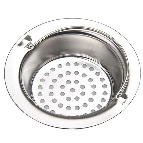 Colador de acero inoxidable para fregadero Leadigol 11 cm miniatura 5