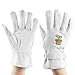 Produktbild Jeffergarden Gardening Yard Handschuhe 1 Para Weichleder Arbeit Graben Pflanzen Familie Glovefor Garten Angeln Clamming Reisen Kinder Frauen Männer(XL-Gras)