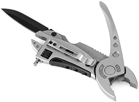 HYXT NX Multi Tool Stainless Steel Construction Tool Set Adjustable Screwdriver Wrench Jaw Pliers Gear Tool…