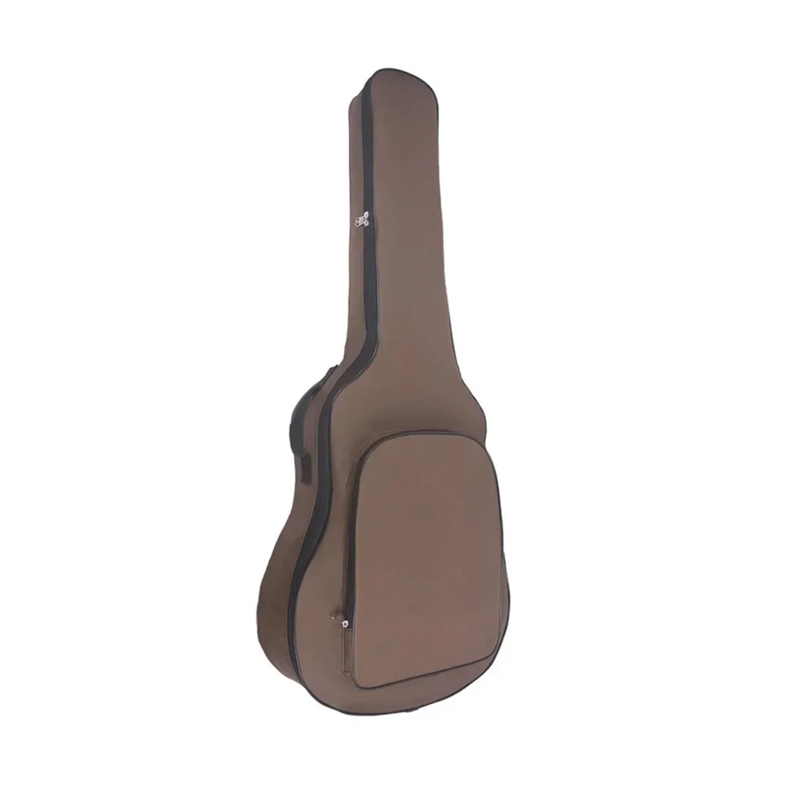 Funda para Guitarra Bolsa de Transporte Acolchada Impermeable for Guitarra acústica clásica, de tamaño Completo, con Funda de Tela Oxford estándar.(Brown)