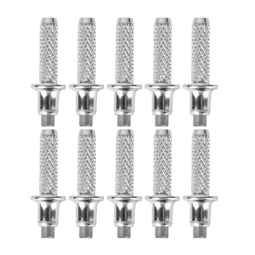 HAPINARY 10 Puntas de Bastones de Trekking de Tungsteno Paquete Ligero y Fácil de Instalar para Uso en Excursiones