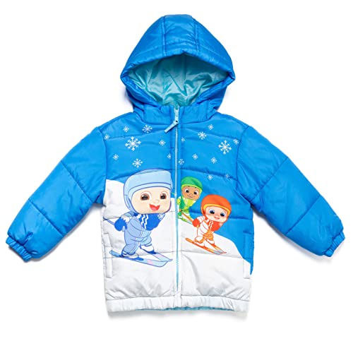 CoComelon JJ Cody Nico Baby Zip Up Fashion Winter Coat Puffer Jacket