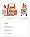 VEVOR Vacuum Pump, 3.5 CFM 1/4 HP, HVAC Single Stage Rotary Vane AC Vacuum Pump, for R134a R22 R410a Systems, with Oil Bottle, 1720 PRM, for Automotive Air Conditioner Maintenance Resin Degassing