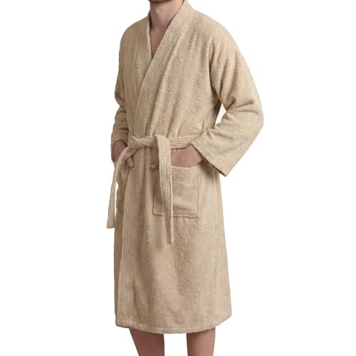 DECODEKO Albornoz Mujer y Hombre   100% Algodón Premium 450 gr/m², Ultra Suave y Altamente Absorbente, Albornoz Unisex para Baño, Ducha, Spa, Piscina y Gimnasio, Regalo para Fiestas y Cumpleaños