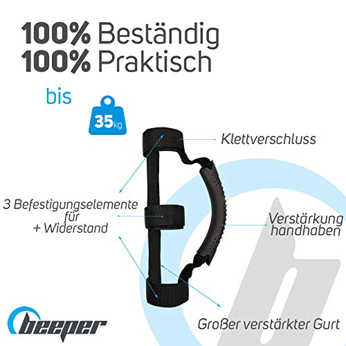 Beeper ME111 Transportgriff für Scooter oder Fahrrad, faltbar