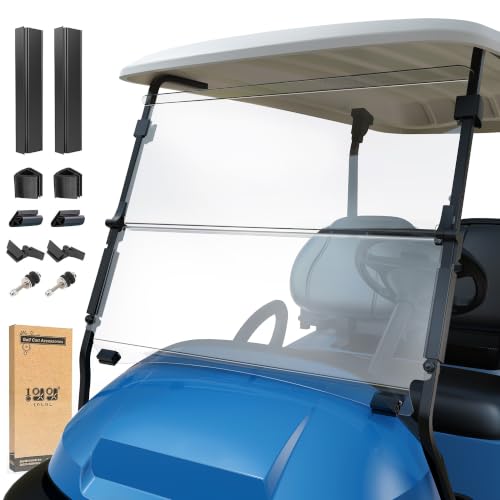10L0L Golf Cart Windshield for Club Car Precedent/Tempo/Onward 2004-Up 5MM