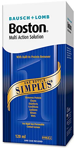 Boston Bausch & Lomb Simplus Multi Action Solution for Rgp Lenses 120ml