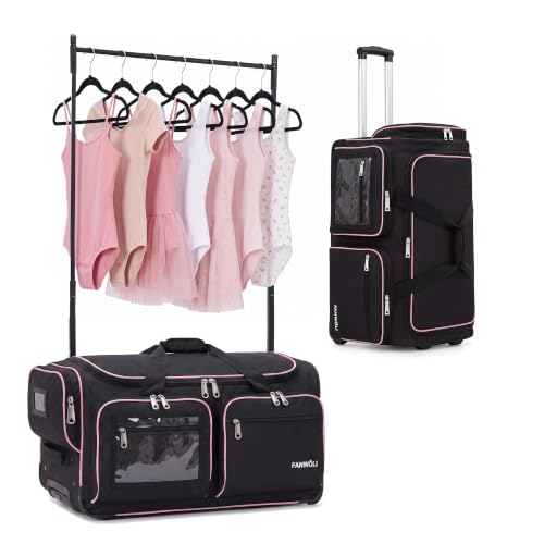 Fanwoli 28" Dance Bag with Garment Rack
