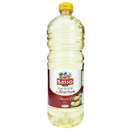 Olio Basso BOTTIGLIA OLIO DI SEMI DI ARACHIDE 1 LITRO OLIO BASSO FRITTURA PEANUT OIL