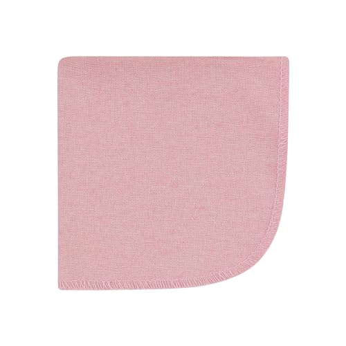 Image of Hudson Baby Unisex Baby Flannel Cotton Poly Washcloths, Girl Woodland Pals 12Pk, One Size