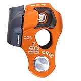CLIMBING TECHNOLOGY CRIC-無煙炭/オレンジ安全アクセサリー、大人ユニ、マルチカラー(マルチカラー)、ワンサイズ