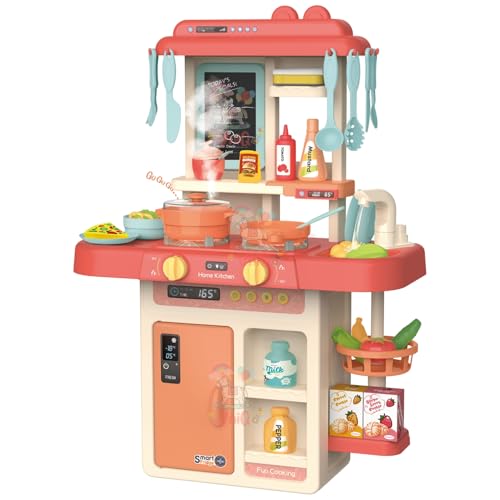 Image of VniQ Kitchen Playset for Kids, 44 Pcs