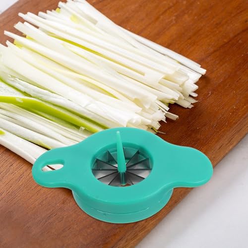 Cortadora manual para cebolla y verduras Healifty verde miniatura 5
