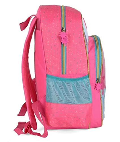 Mochila Infantil Feminina Impermeável Bolsa Escolar De Costas Menina Reforçada Média Slime Colorida