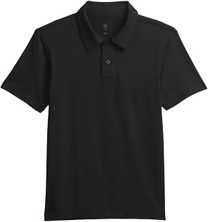 Gap Boys' Short Sleeve Tech Polo