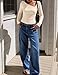 ZESICA Women's Long Sleeve Asymmetrical Neck Ruched Slim Fit Shirts 2025 Fall Fashion Business Casual Tops, Apricot, S