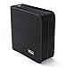 CCidea CD Case DVD Case Storage Holder-264 Capacity,Media Binder, CD Wallet, Disc Booklet, L11.4 x W 6.4 x H3.5 INCH (Black)